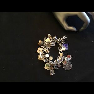Beautiful Vintage MT Rainer 40 Charm Bracelet SS